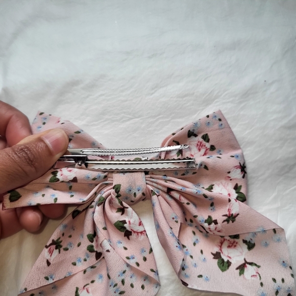 Hairpins Three-Layer fabric bow - Picture 7 of 8